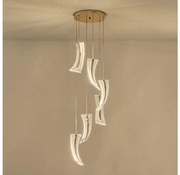 LED Żyrandol na lince FIRENZE 6xLED/10W/230V 3000K