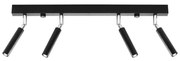 Oświetlenie punktowe EYETECH 4xG9/12W/230V czarny