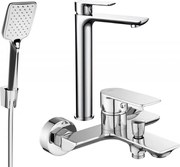 Mexen Alfa R62 zestaw wannowy, chrom - 745713R62-00