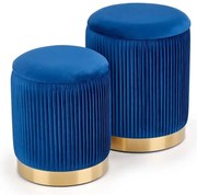 Zestaw puf okrągłych G5-W69