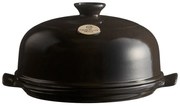 Czarna ceramiczna okrągła forma do pieczenia chleba Emile Henry, ⌀ 28,5 cm