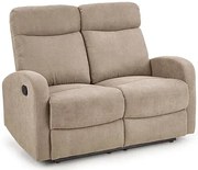 Podwójna beżowa sofa rozkładana Gliko W7-C67