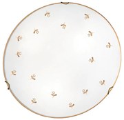 Kolarz 731.12.4.160- Kinkiet NONNA 2xE27/60W/230V średnica 40 cm, kwiatowy, różowe złoto