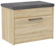 Nowoczesna Szafka Na Buty Dąb Sonoma D3-C48