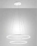 Lampa wisząca LED GIOTTO 65W biała 3508-48-102 Fabas Luce
