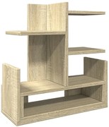 Skandynawska nadstawka na biurko dąb sonoma P6-H74