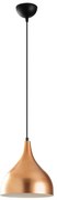 Lampa wisząca w czarno-miedzianym kolorze ø 26 cm Sağlam – Opviq lights