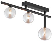 Jupiter 1904 - Przysufitowy żyrandol NEPTUN 3xG9/14W/230V czarny