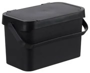 SmartStore Plastikowy kosz na odpady organiczneCollect, czarny, 5 l