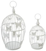 Klatki dekoracyjne do kompozycji, komplet z motywem motyli