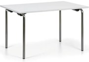 Składany stół SPOT, 120x80 cm, biały