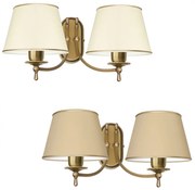 Klasyczny kinkiet mosiężny L-K2A