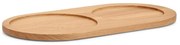 Podkładka pod miskę 20x38 cm Doppio Oak Natural S/L – MiaCara