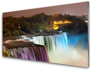 Obraz Akrylowy Las Wodospad Przyroda