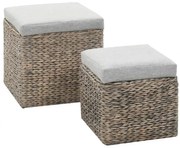 Zestaw dwóch otwieranych puf F2-L22