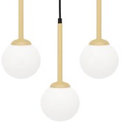 Lampa wisząca, potrójna, kule PARMA 3xE14