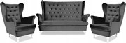 Zestaw wypoczynkowy sofa + 2 fotele Family Meble