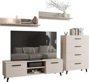 Zestaw mebli RTV w kolorze kaszmir F3-S25