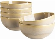 Zestaw misek Cordelia Sand Textura 16 cm, 6 szt.