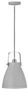 Leuchten Direkt 11059-15 - Żyrandol na lince EVA 1xE27/60W/230V śr. 21,5 cm szary