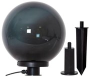 Eglo 900202 - Lampa zewnętrzna MONTEROLLO SMOKE 1xE27/40W/230V pr. 30 cm IP44