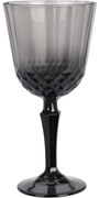 Kieliszek na wino z szarego szkła, 310 ml