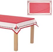 Obrus z motywem świątecznym Choinki, 130 x 220 cm, 130 х 220 cm