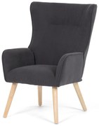 Fotel na uszach GREY2, szary