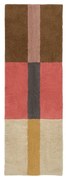 Wełniany chodnik tkany ręcznie 80x230 cm Chroma Spiced Coral – Lorena Canals