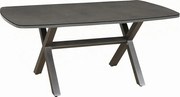 Doppler LIFE - stół ogrodowy 140x80 cm, antracyt