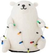 Biała dekoracja świetlna Wally – Bloomingville