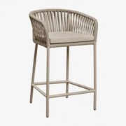 Taboret Ogrodowy Arhiza High Moka Brown & ↑65 Cm - Sklum