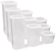 Pojemniki 9 szt. na żywność Fresco – Hermia