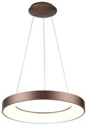 Azzardo AZ4998 - LED lampa SANTANA LED/30W/230V brązowa na lince