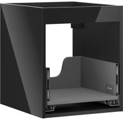 Mexen Box-A korpus szafki podumywalkowej 40 cm, 1 szuflada, czarny połysk - 91AX0-0400-470-1-70