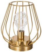 Lampa LED z żarówką dekoracyjną, 17 cm