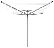 Ogrodowa suszarka na pranie w kolorze srebra 50 m Topspinner – Brabantia