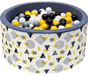 Suchy Basen Z Kulkami 90x40 Cm - Figury - 200 Piłeczek