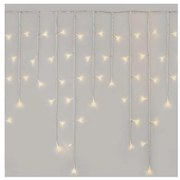 LED Zewnętrzny łańcuch bożonarodzeniowy 300xLED/8 modes 10m IP44 ciepła biel + pilot