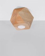 Plafon WOODY 1 naturalne drewno SOLLUX  LIGHTING