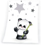 Herding Koc dla dzieci Fynn Star Panda, 75 x 100 cm