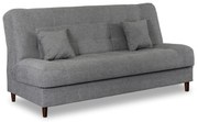 Sofa z Funkcją Spania NEPAL Wersalka Rozkładana Dwuosobowa Szara Nowoczesna do Salonu