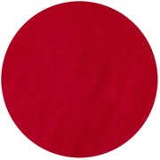 Dywan pluszowy Sky czerwony antypoślizgowy do prania 120 cm x 120 cm koło