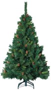 Sztuczna choinka na metalowym stojaku, gęsta, 150 cm