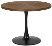 Okrągły stół na jednej nodze w kolorze orzech W3-T58