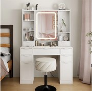 Toaletka biały 105x40x156 solea