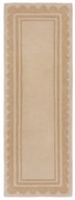 Naturalny wełniany chodnik tkany ręcznie 80x230 cm Lois Scallop – Flair Rugs