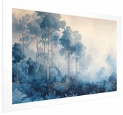 Plakat Lasek we mgle 60x40 cm bez ramy z marginesem ARTGEIST B