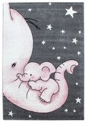 Różowo-szary dywan dziecięcy 120x170 cm Kids – Ayyildiz Carpets