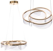 Lampa sufitowa wisząca LED G138-CP 50cm Złota